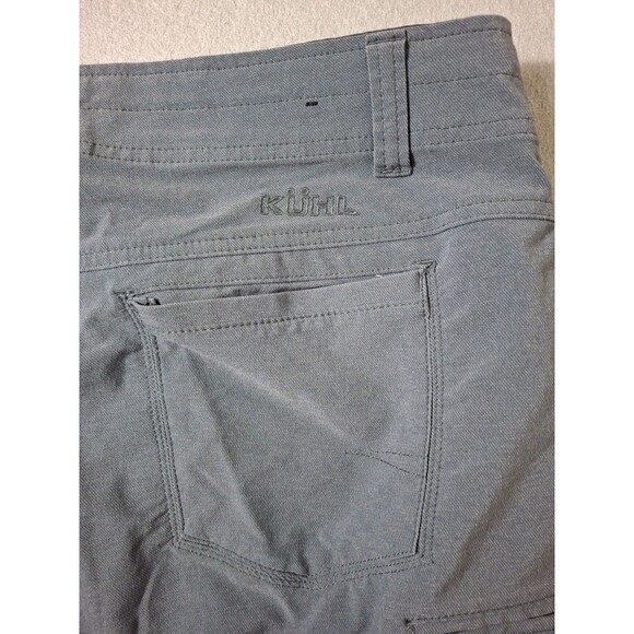 Kuhl Shift Amphibia Shorts Mens 38x10 Hybrid Lightweight Hiking Drawstring Gray - Picture 11 of 11